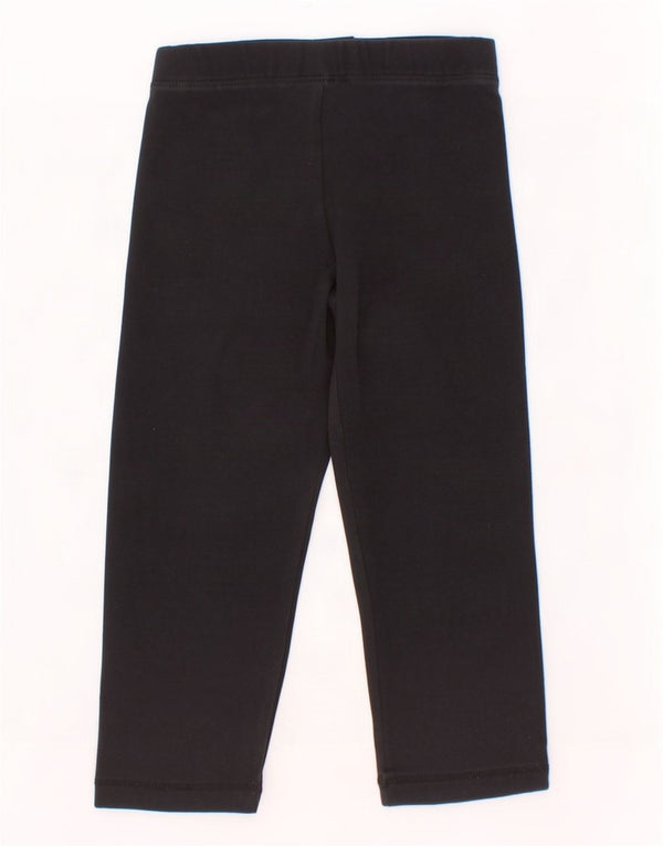 Leggings Adidas Climalite Bambina 3-4 Anni Cotone Nero
