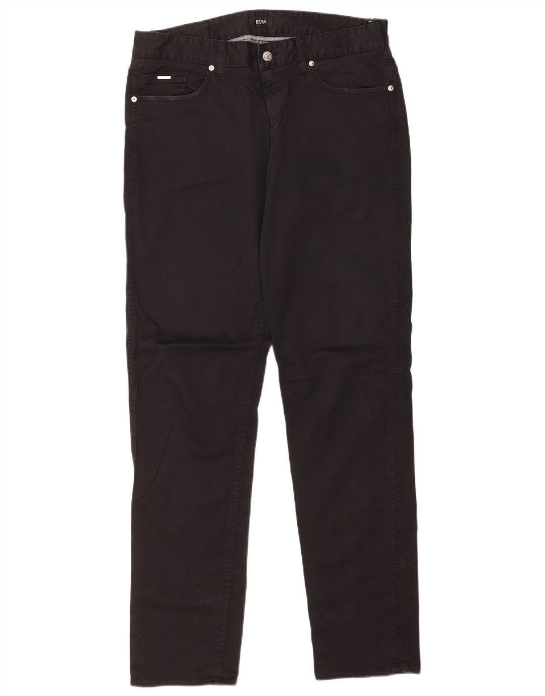 Jeans slim da uomo Hugo Boss W34 L34 cotone nero