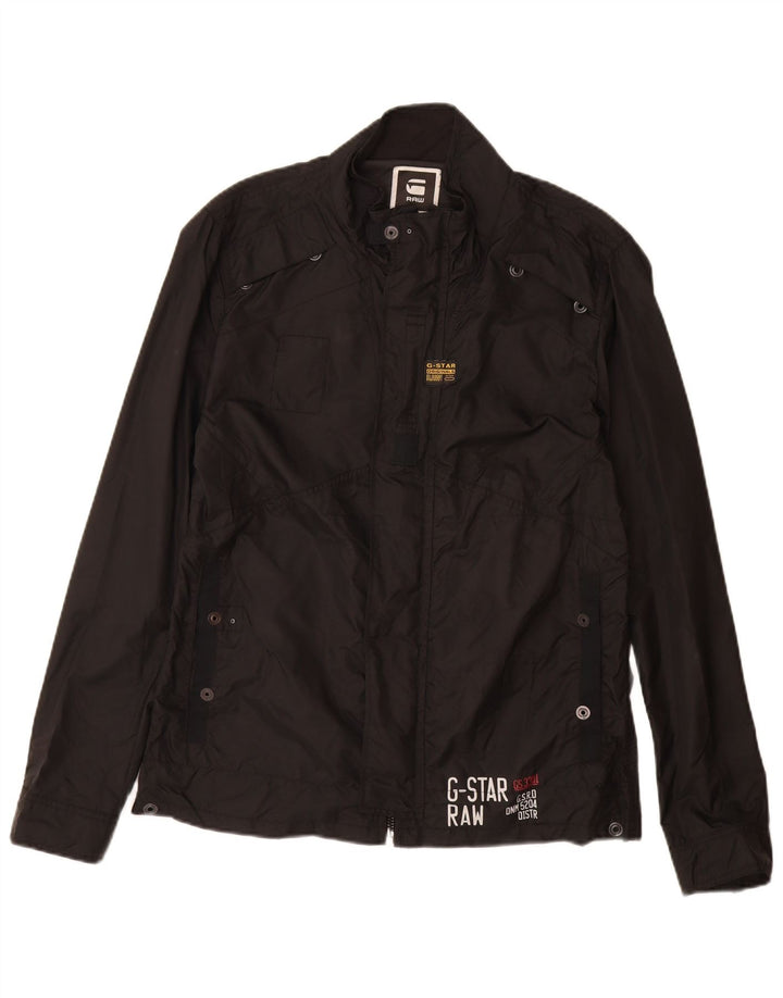 Giacca utility grafica da uomo G-Star UK 40 grande nylon nero