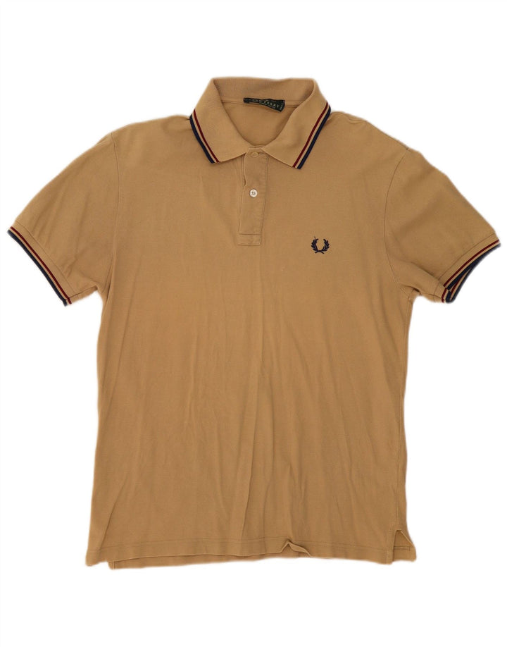 Polo Da Uomo Fred Perry Piccola In Cotone Beige