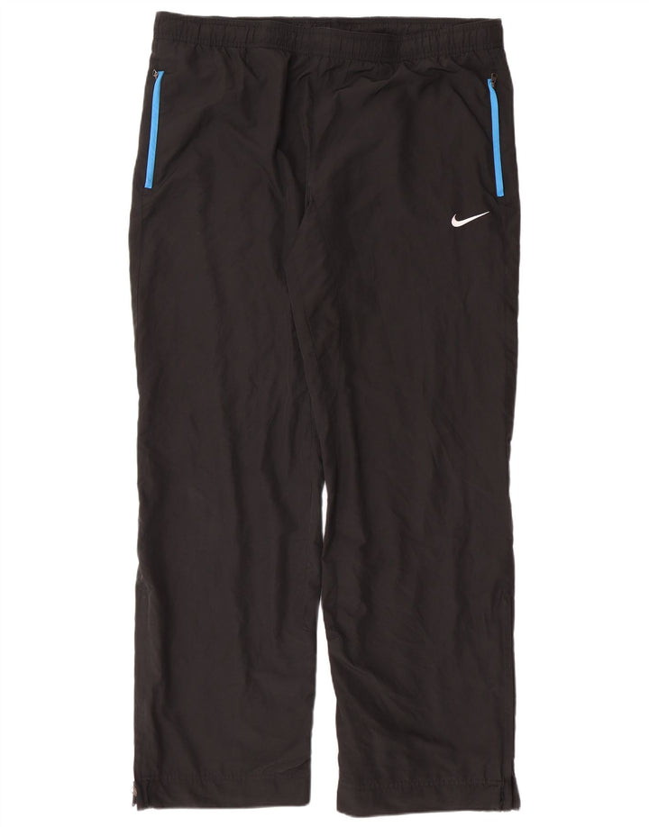 Pantaloni da tuta da uomo NIKE UK 38/40 Medium Nero Poliestere