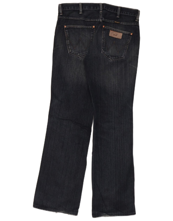 Jeans Wrangler Alaska Bootcut da uomo W33 L31 cotone blu navy