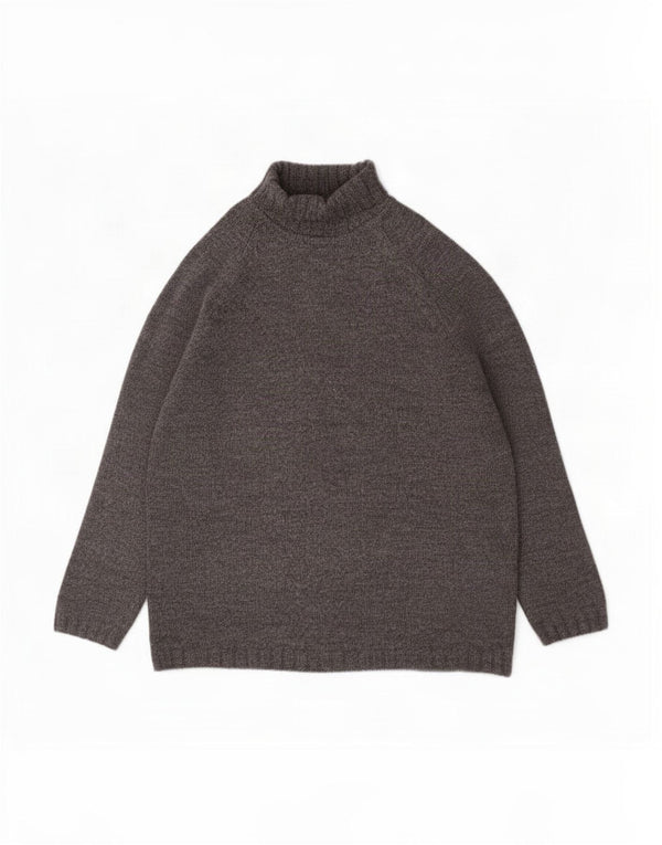 Marks & Spencer Maglione da uomo St. Michael dolcevita grande lana grigia