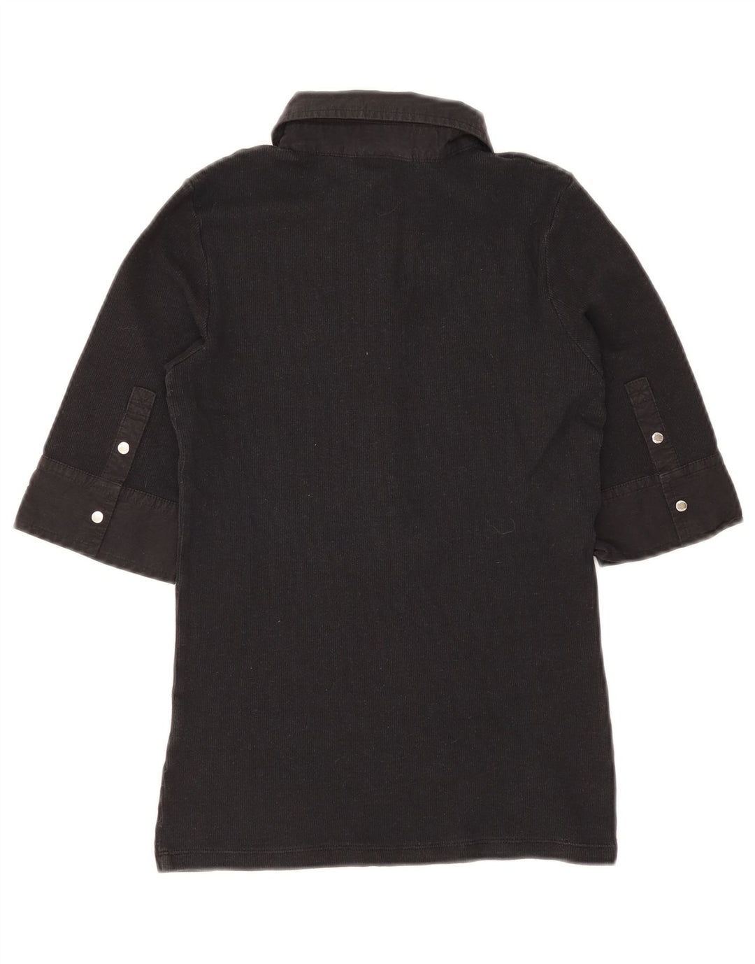Polo da donna Gant UK 8 piccola in cotone nero