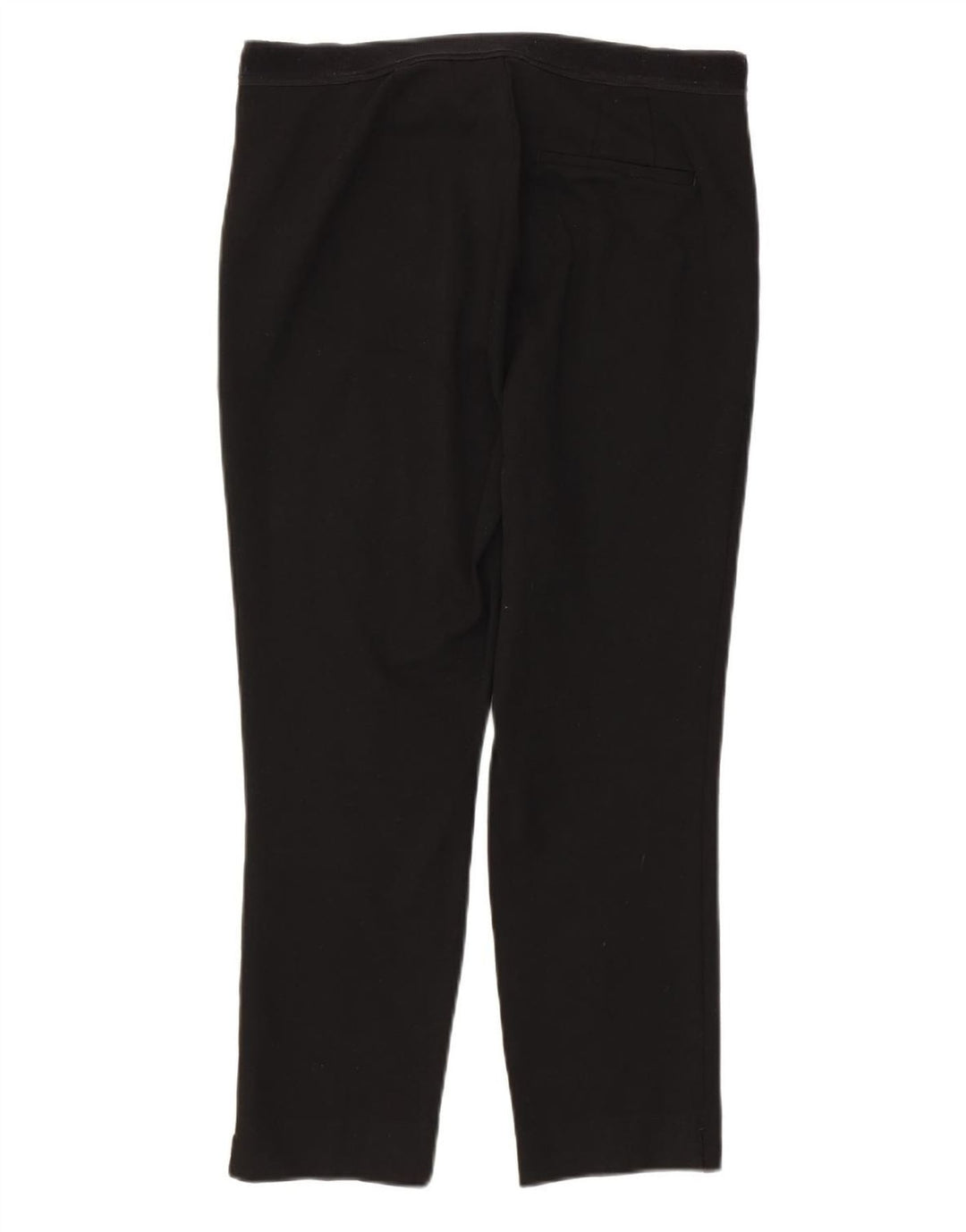 Pantaloni da abito slim da donna Marks & Spencer UK 12 medi W32 L25 neri