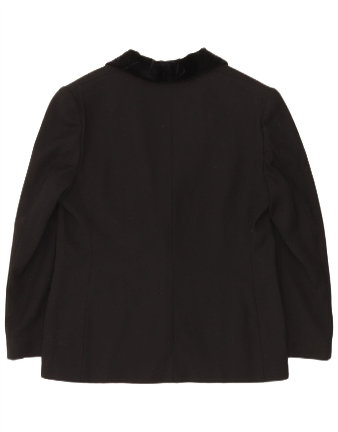 Giacca blazer da donna a 1 bottone Luisa Spagnoli IT 50 grande acetato nero