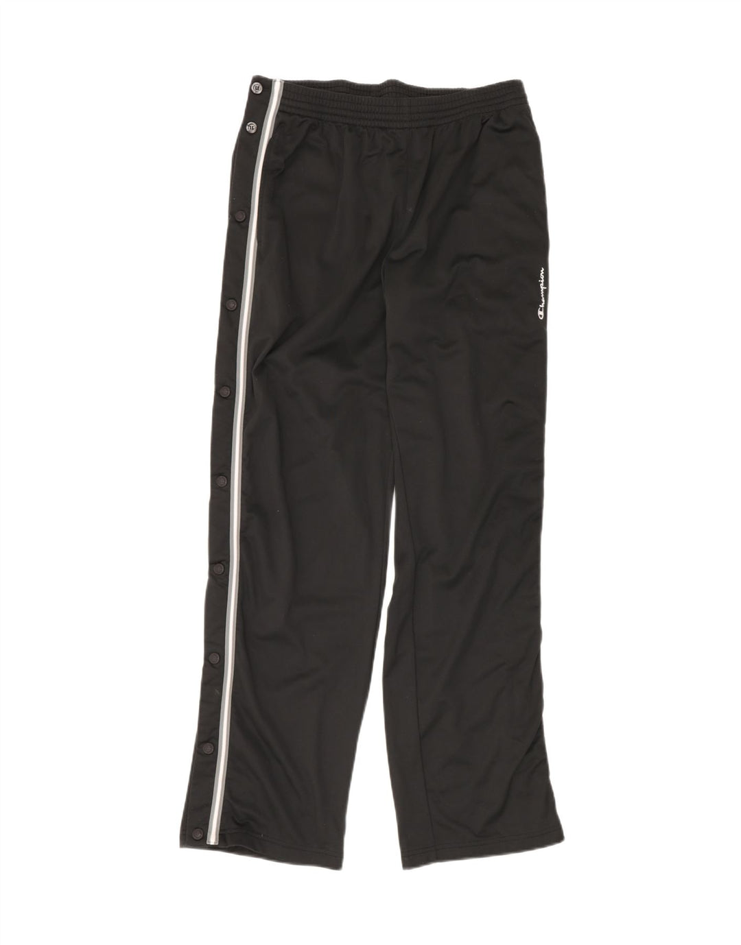 Pantaloni da tuta da uomo CHAMPION grandi in poliestere nero