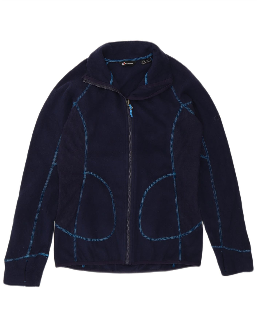 Giacca in pile da donna Berghaus UK 10 Small poliestere blu navy