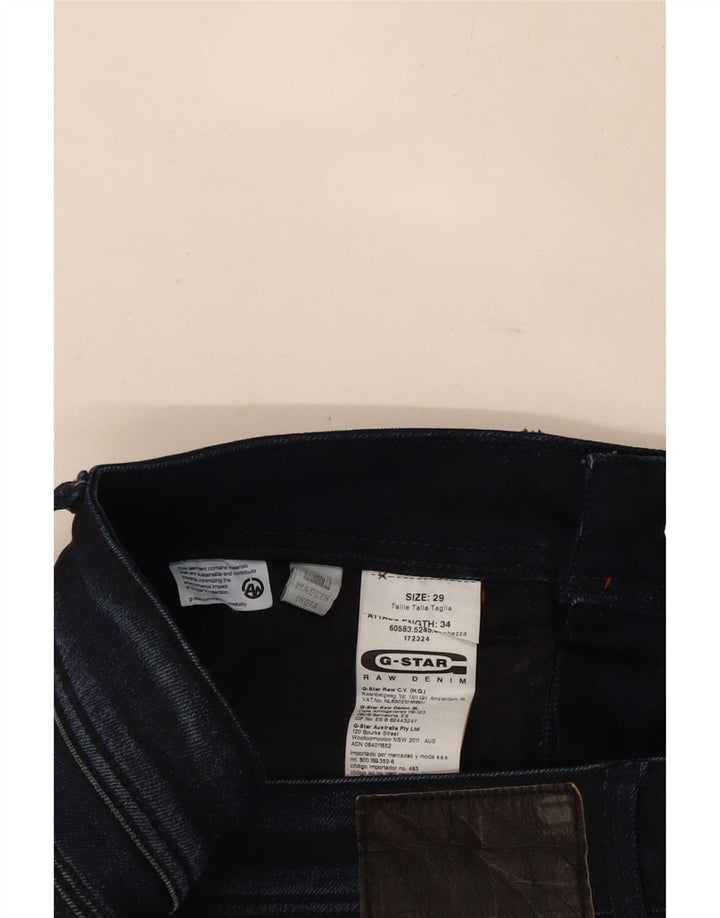 Jeans slim da donna G-Star W29 L34 cotone blu navy