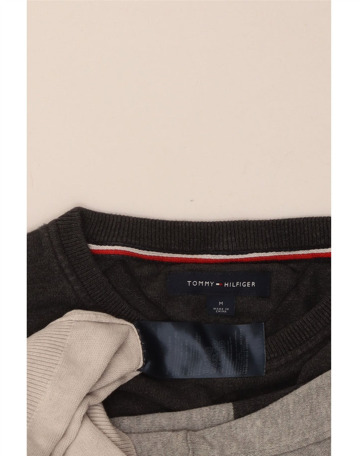 TOMMY HILFIGER Maglione maglione girocollo da uomo medio multicolore