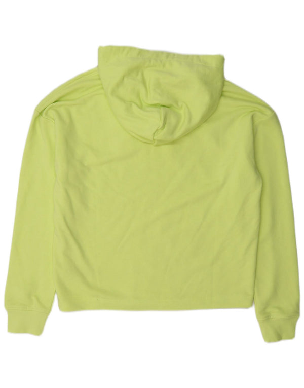 Maglione con cappuccio da donna Tommy Hilfiger UK 14 Cotone verde medio
