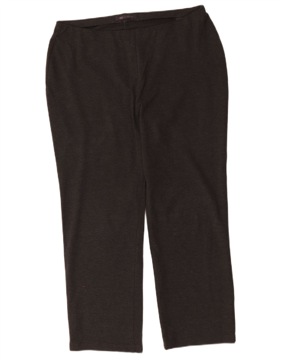 Pantaloni casual regolari da donna Marks & Spencer UK 16 Large W34 L28 Grigio