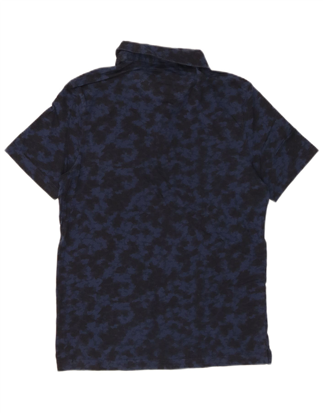Polo da uomo MICHAEL KORS piccola in cotone mimetico blu navy