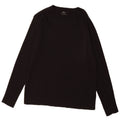 Maglione da uomo Farhi con scollo a barchetta, grande, in cotone nero