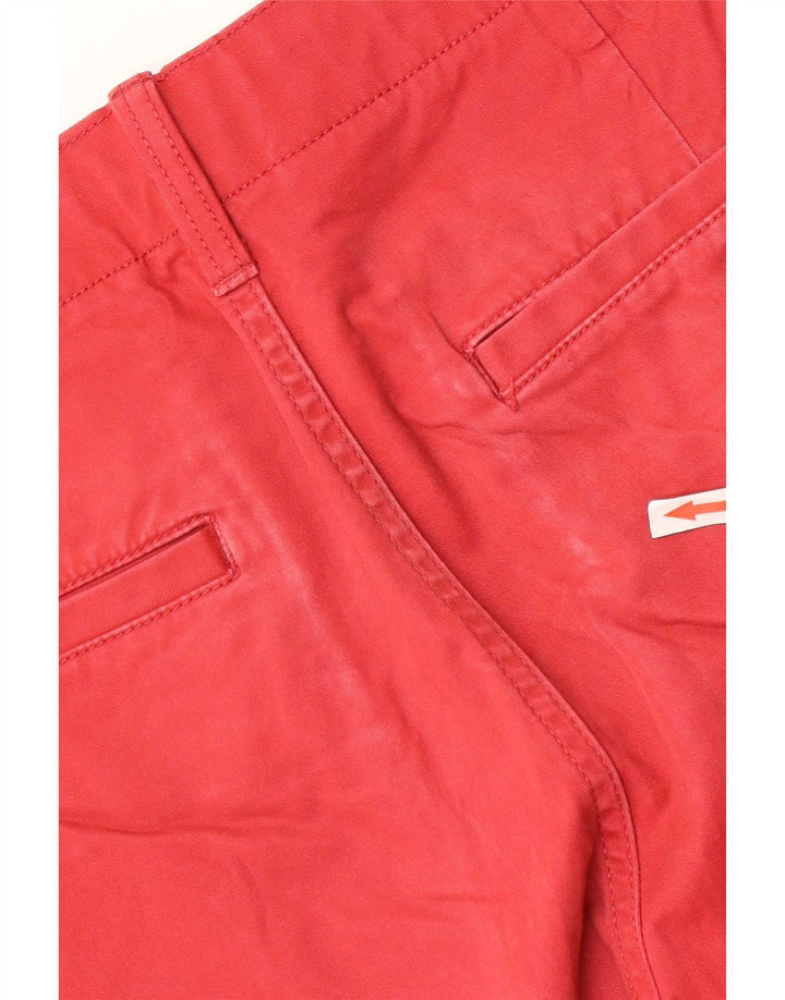 Pantaloncini cargo da uomo dalla vestibilità rilassata Timberland W31 cotone rosso medio