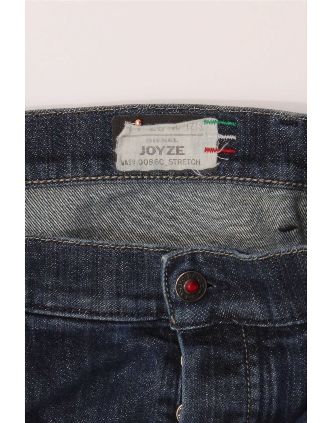 Jeans Joyze Slim da donna Diesel W27 L28 in cotone blu
