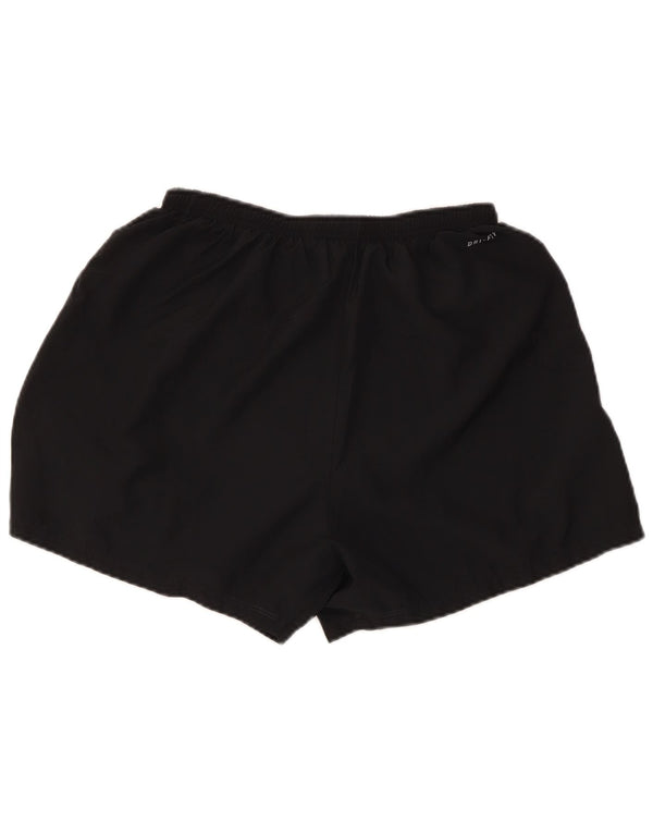 Pantaloncini sportivi regolari da donna Nike UK 12 medio neri