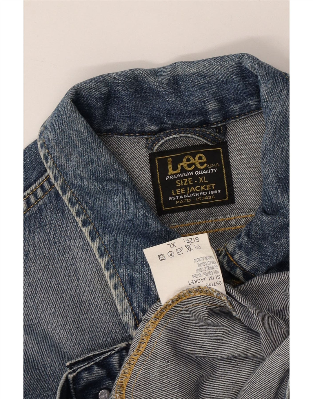 Giacca di jeans da donna LEE UK 18 XL cotone blu