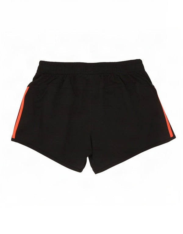 Pantaloncini sportivi Adidas Climalite da donna UK 12 Medium Black Colourblock