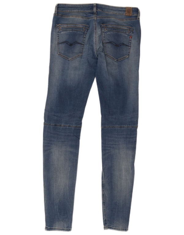 Replay Jeans skinny Alanies da donna W30 L32 cotone blu
