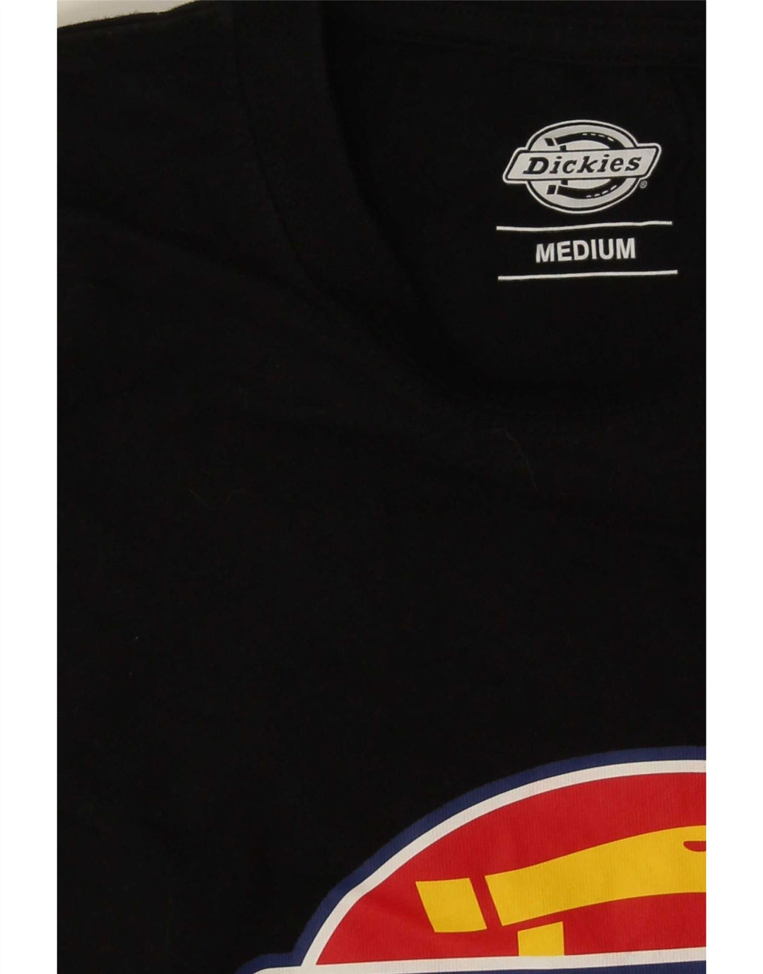 Maglietta grafica da uomo Dickies Top nera media