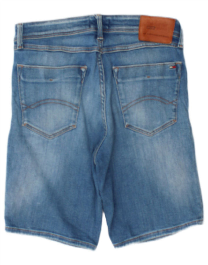 Pantaloncini di jeans da uomo Tommy Hilfiger W29 piccoli blu