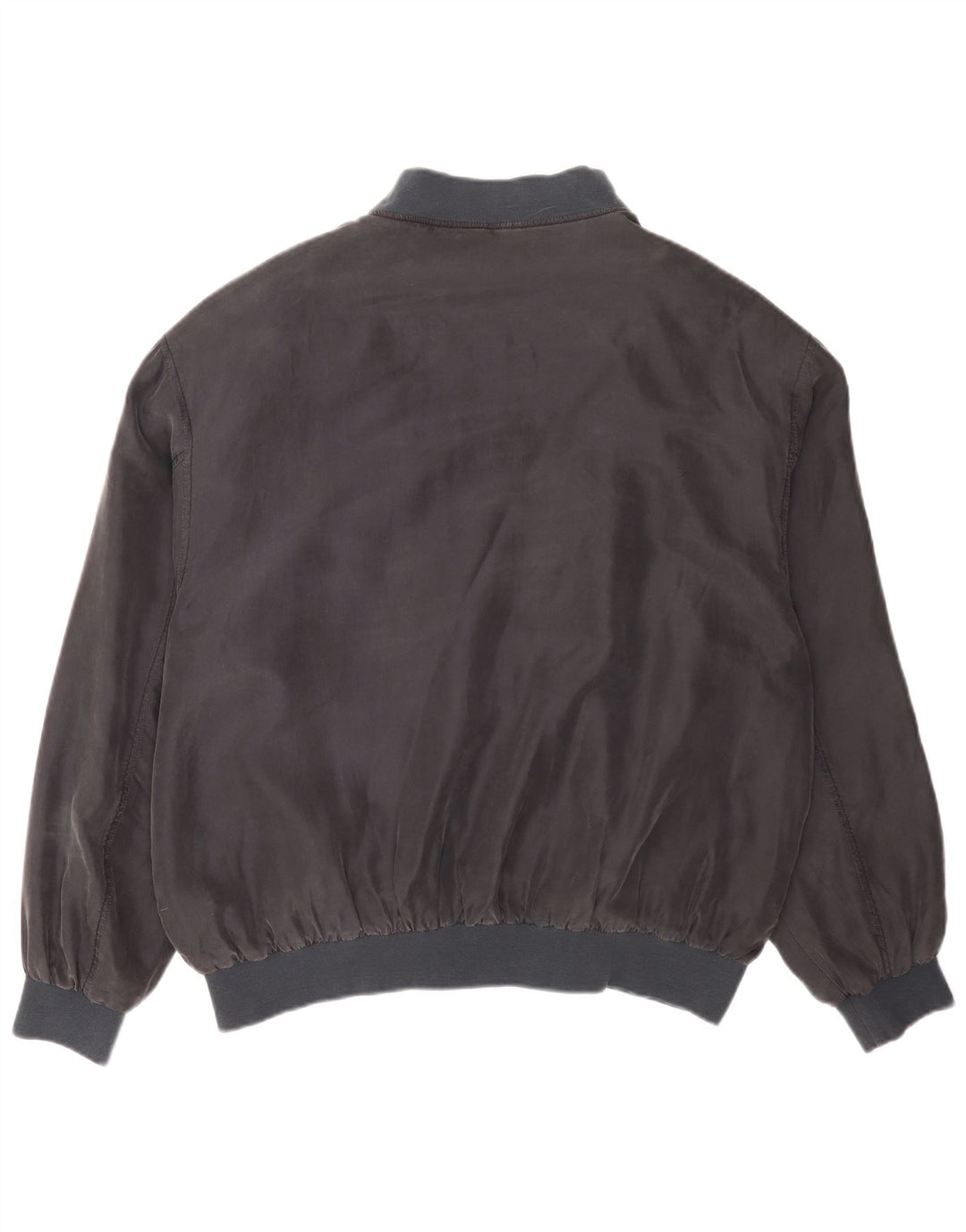 Giubbotto bomber vintage da uomo UK 42 XL blu navy classico