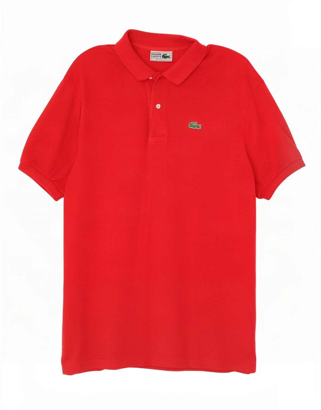 Polo da uomo Lacoste taglia 7 2XL cotone rosso