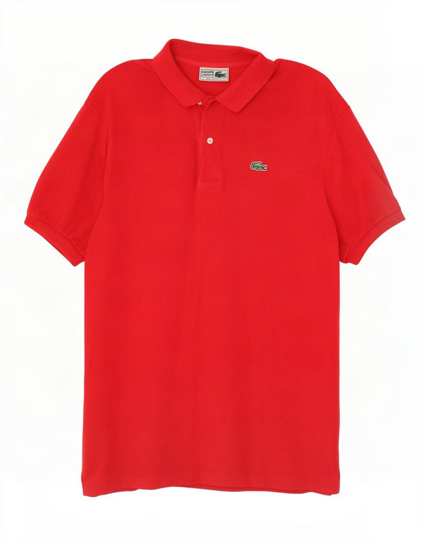 Polo da uomo Lacoste taglia 7 2XL cotone rosso