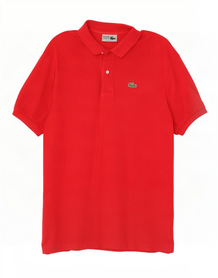 Polo da uomo Lacoste taglia 7 2XL cotone rosso