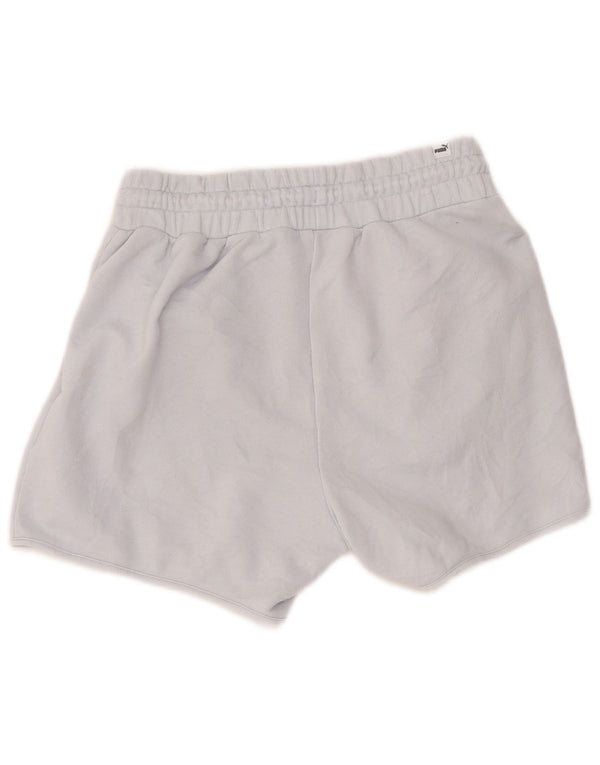 Pantaloncini sportivi da donna Puma UK 12 cotone blu medio