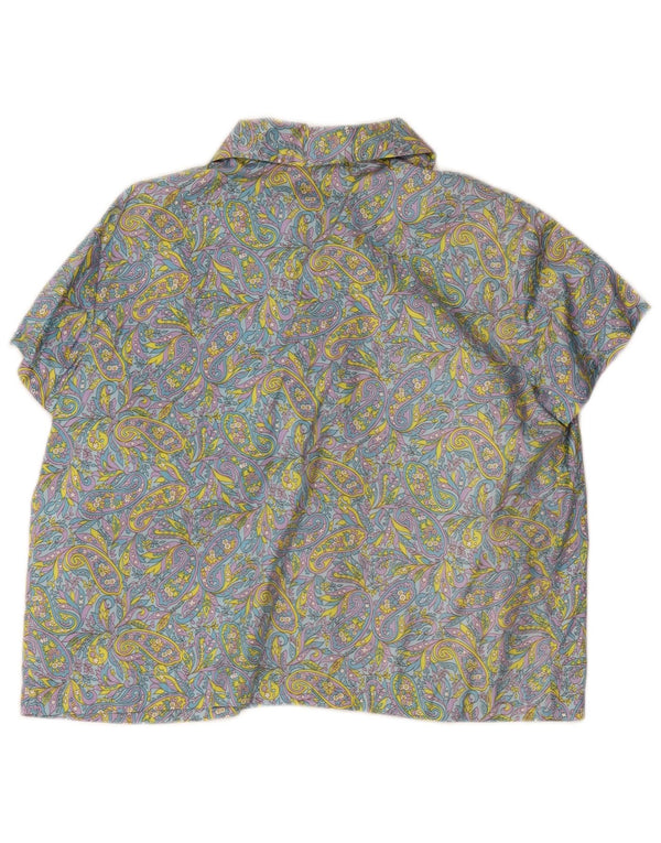 Camicia a maniche corte da donna Stella Camicetta EU 48 2XL Paisley multicolore