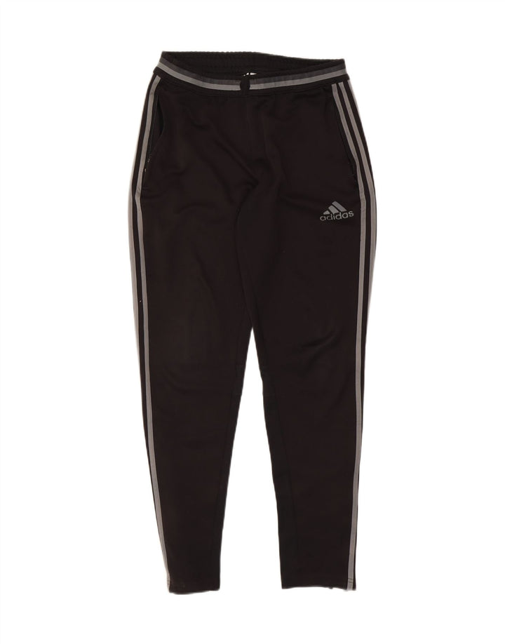 Pantaloni da tuta Adidas Climacool da uomo piccoli in poliestere nero
