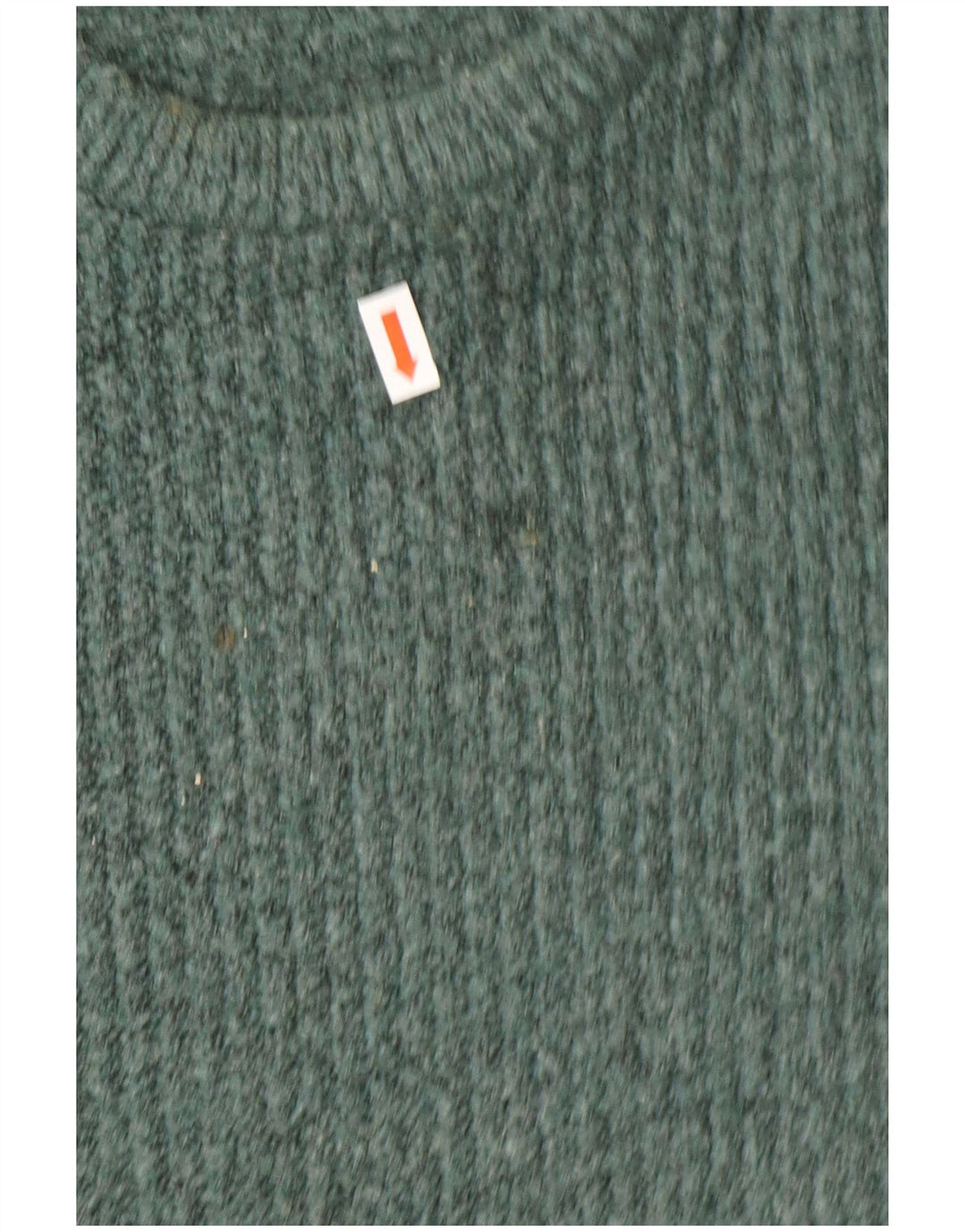 Maglione maglione girocollo da uomo Marks & Spencer grande acrilico verde