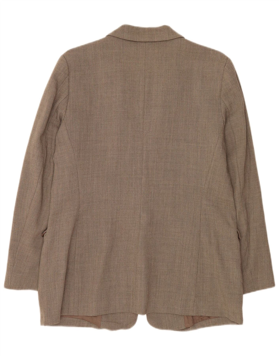 Giacca blazer a 1 bottone da donna Zara EU 44 XL lana marrone