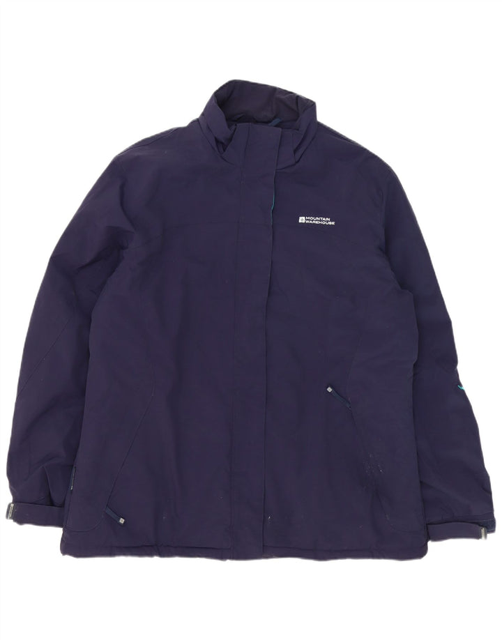 Giacca a vento da donna Mountain Warehouse UK 20 2XL Poliestere blu navy