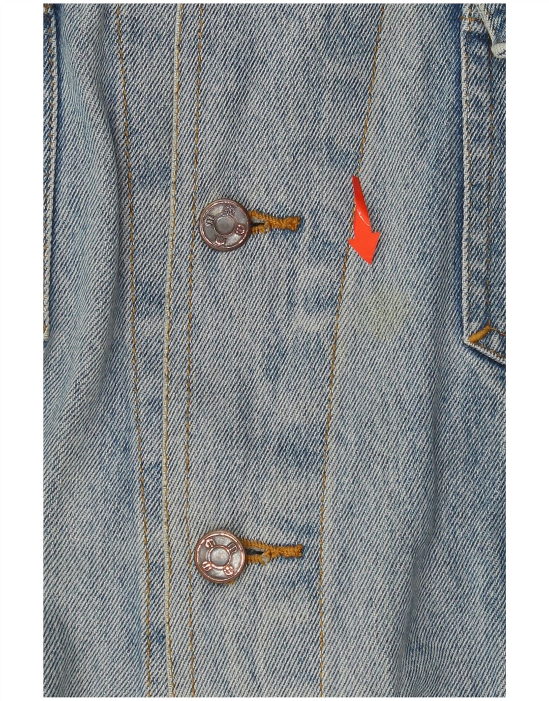 Giacca di jeans da uomo MICHELANGELO UK 40 grande blu