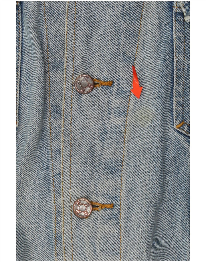 Giacca di jeans da uomo MICHELANGELO UK 40 grande blu