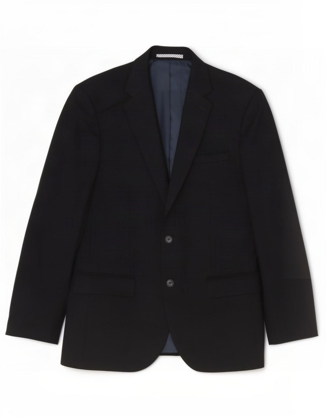 Giacca blazer a 2 bottoni da uomo Marks & Spencer UK 38 lana nera media