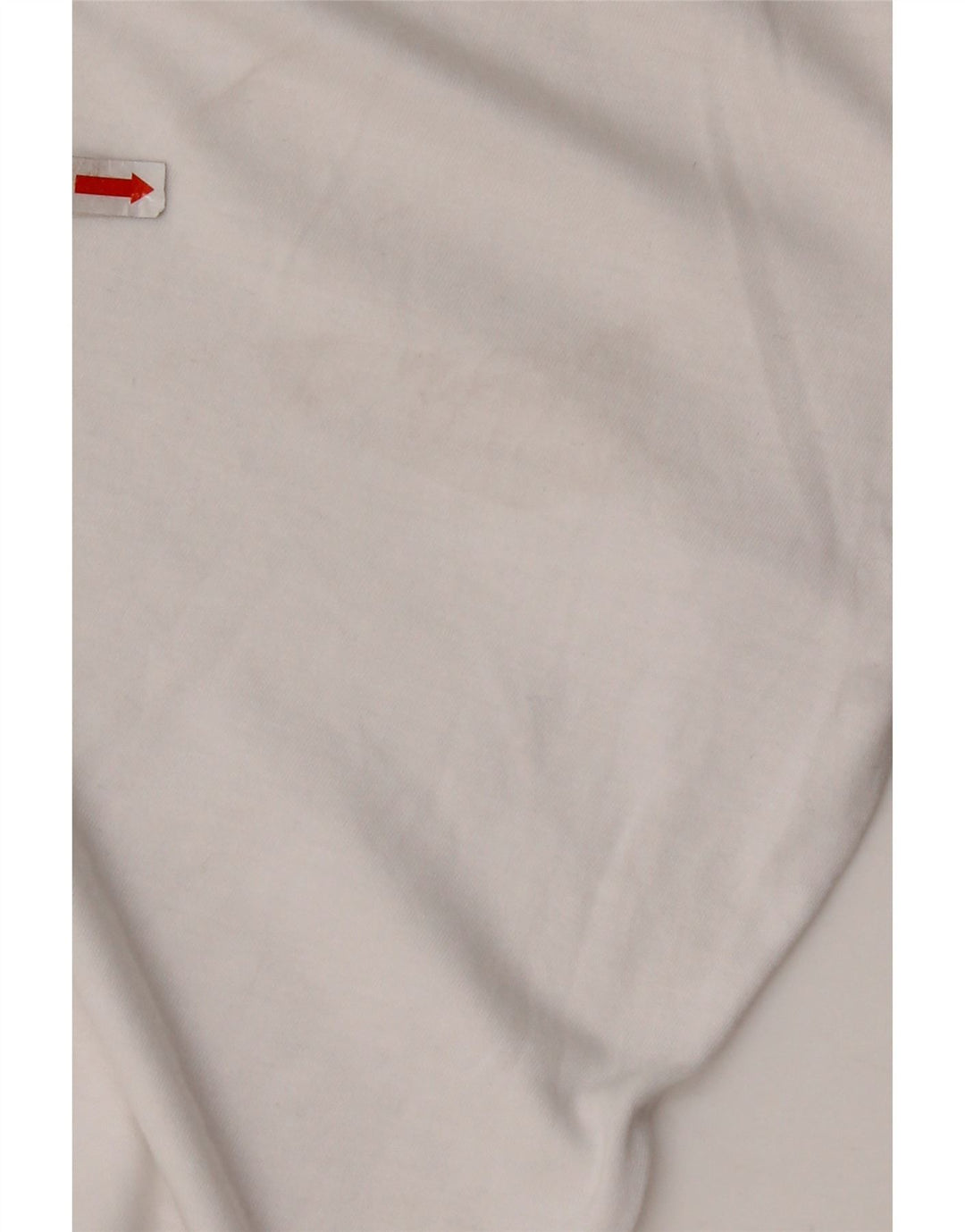 Maglietta grafica corta da donna NEW BALANCE Top UK 10 piccola in cotone bianco