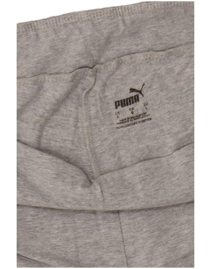 Leggings grafici da donna Puma UK 14 Large Grey Flecked