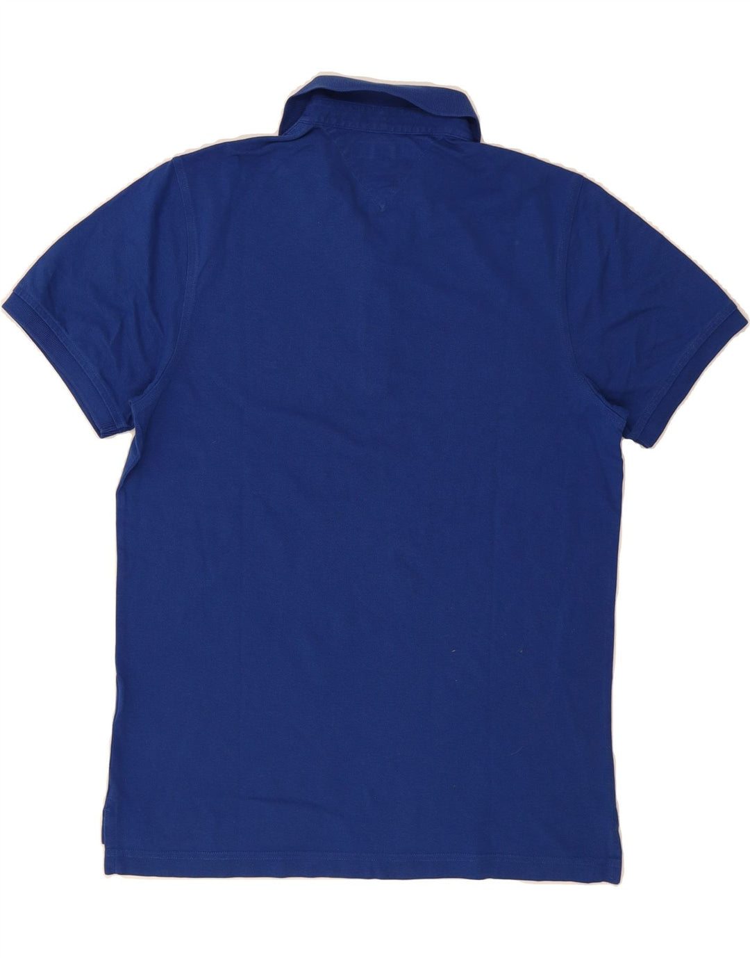 TOMMY HILFIGER Polo da uomo slim fit in cotone blu medio