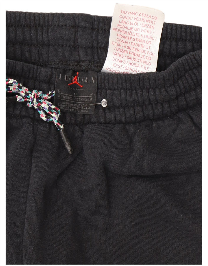 Pantaloni da tuta con grafica Jordan da ragazzo, pantaloni da jogging, 10-11 anni, colore medio, nero