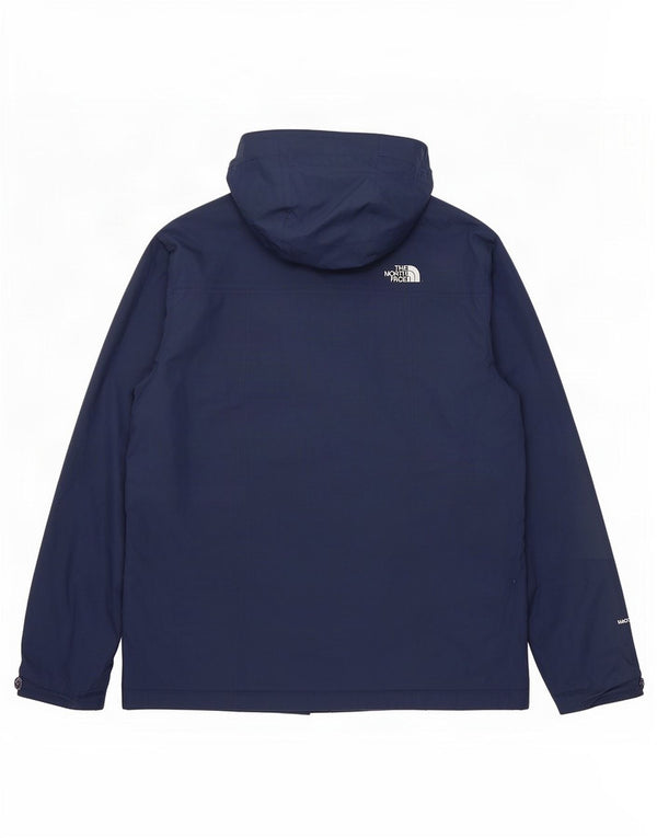 Giacca antipioggia da uomo con cappuccio The North Face UK 40 Large in poliestere blu navy