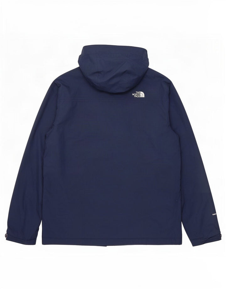Giacca antipioggia da uomo con cappuccio The North Face UK 40 Large in poliestere blu navy