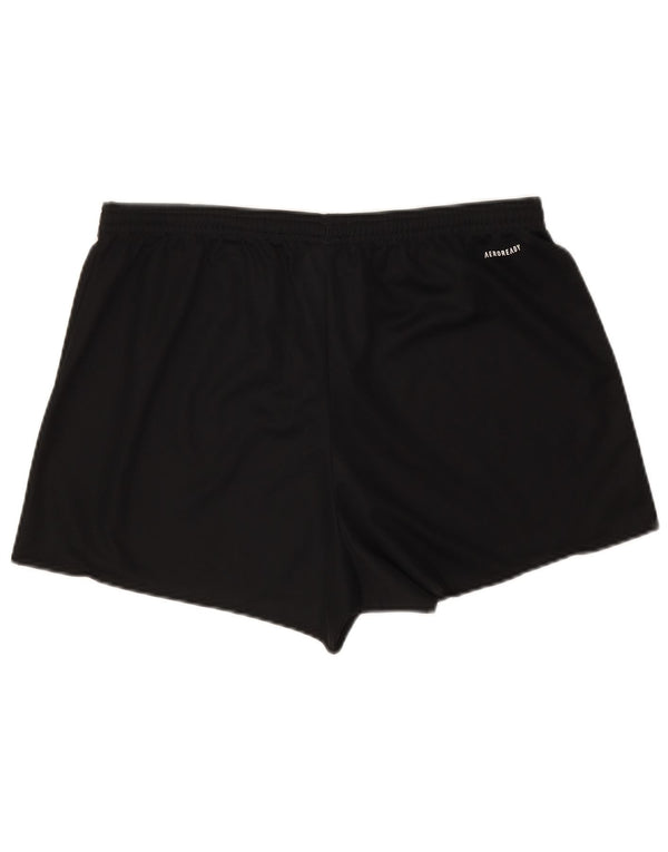 Pantaloncini sportivi Adidas Aeroready da donna UK 16/18 Large Nero Poliestere