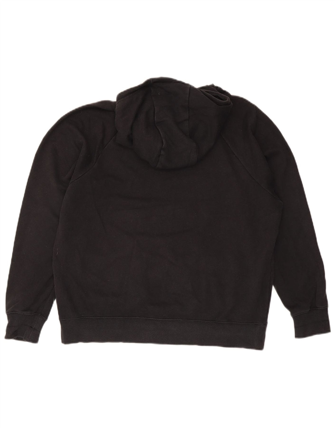 Felpa con cappuccio oversize con grafica Swoosh da donna Nike UK 14 medio nero