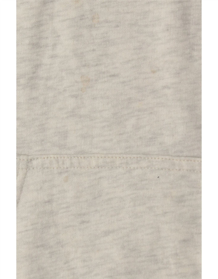 CHAMPION Mens Graphic Hoodie Jumper Medium Grey Cotton