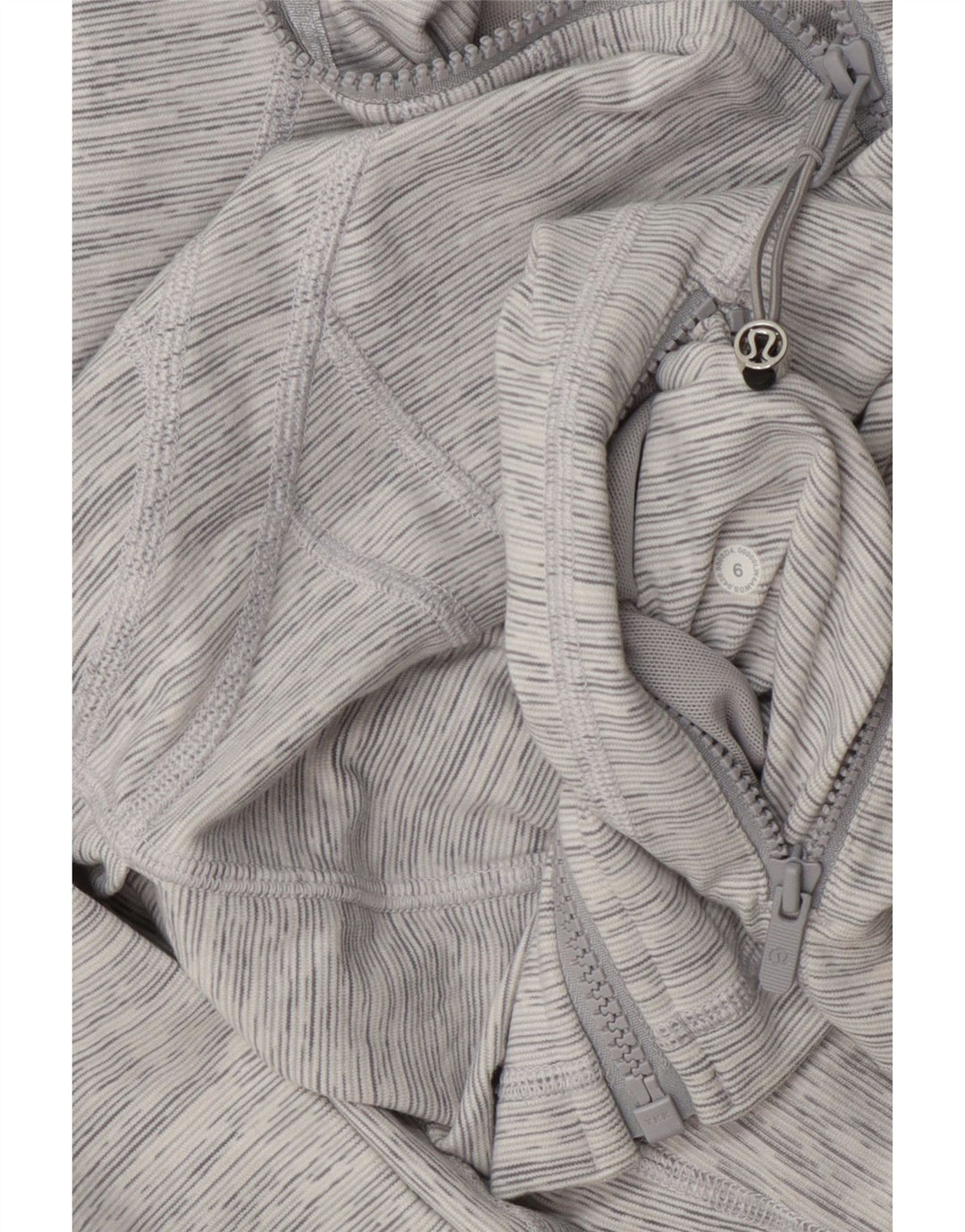 Giacca da tuta da donna Lululemon US 6 Grigio medio chiazzato