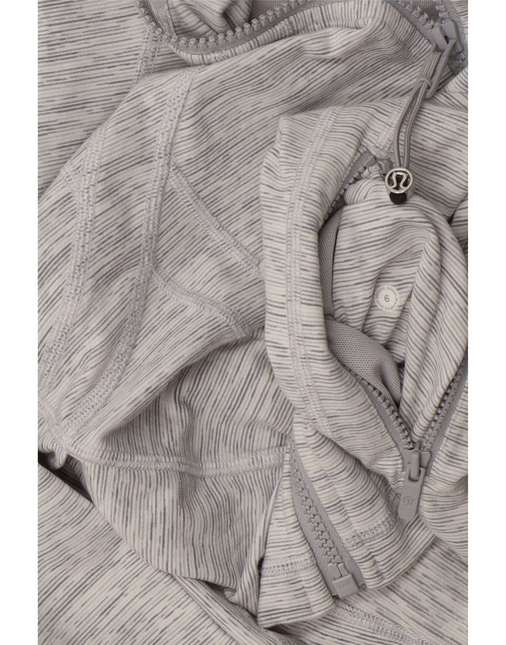 Giacca da tuta da donna Lululemon US 6 Grigio medio chiazzato